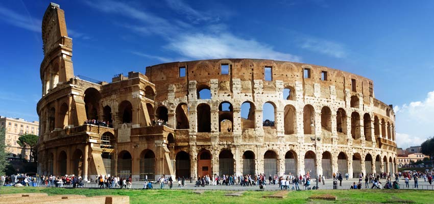 Rome's world-famous Colosseum