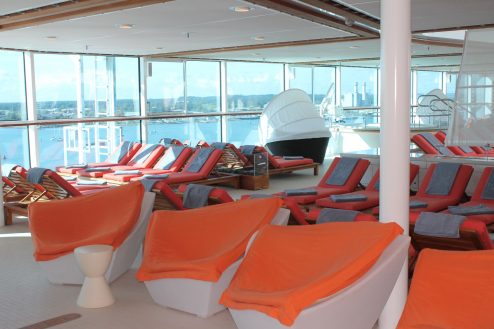Relaxing seating on-board Celebrity Eclipse