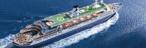 CMV cruise ship Marco Polo on the water