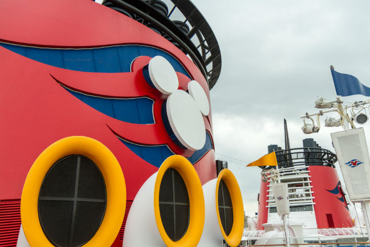Ship exterior - Disney Cruise Line