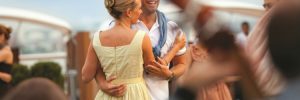 Couple dancing on-board Celebrity Cruises