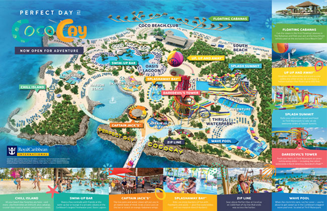 CocoCay Map