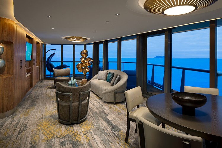 Penthouse Suite on-board Celebrity Cruises