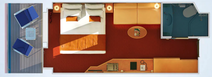 Balcony floor Plan