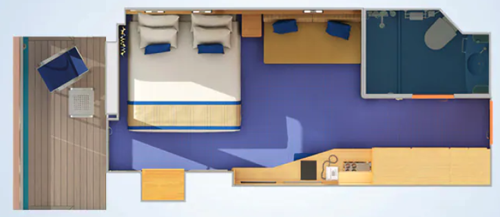 Balcony floor Plan