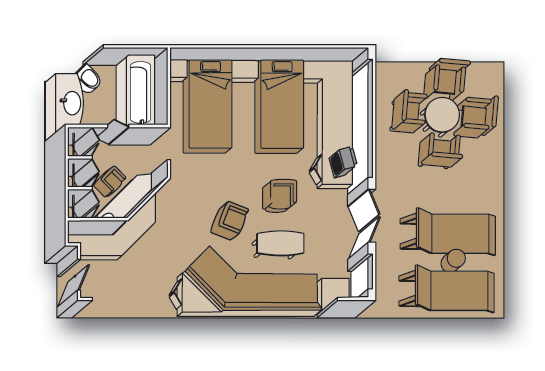 Premier Suite floor Plan