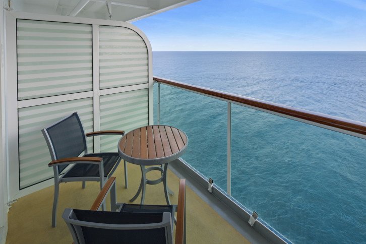 Spacious Ocean View Balcony