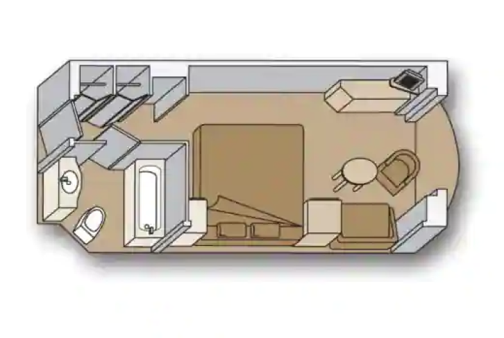Spa Verandah floor Plan