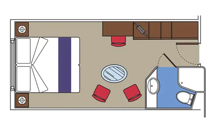 Deluxe Ocean View floor Plan
