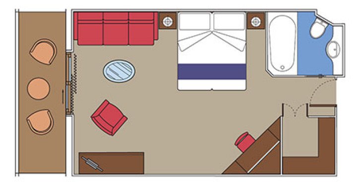 Premium Suite Aurea floor Plan