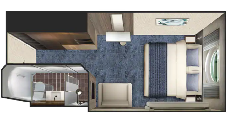 Oceanview with Picture Window floor Plan