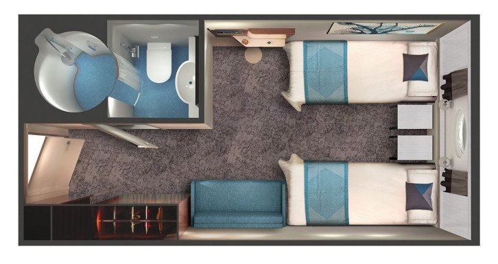 Solo Oceanview floor Plan
