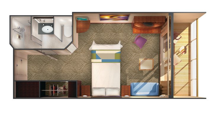 Solo Balcony floor Plan