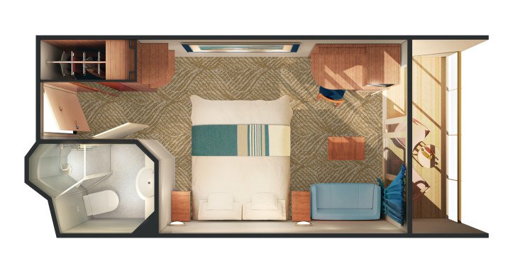Balcony floor Plan