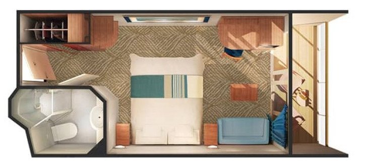 Solo Balcony floor Plan