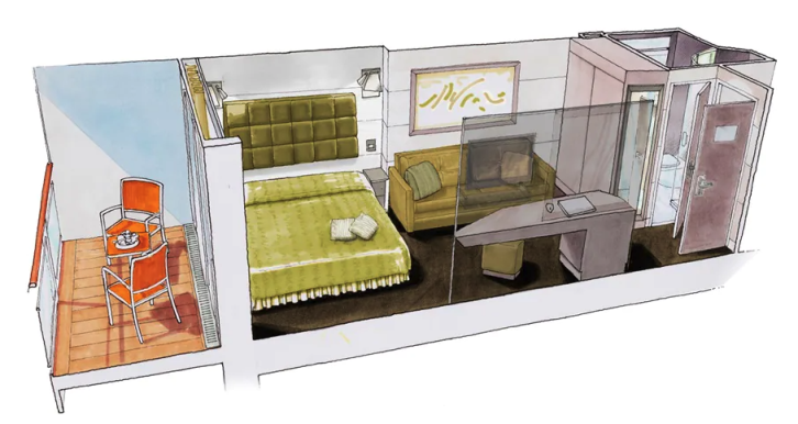 Guarantee Balcony  floor Plan