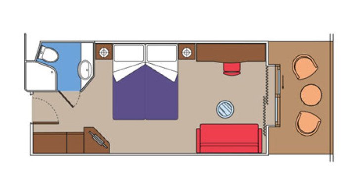 Premium Balcony floor Plan