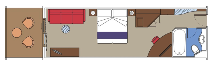 Premium Suite Aurea floor Plan