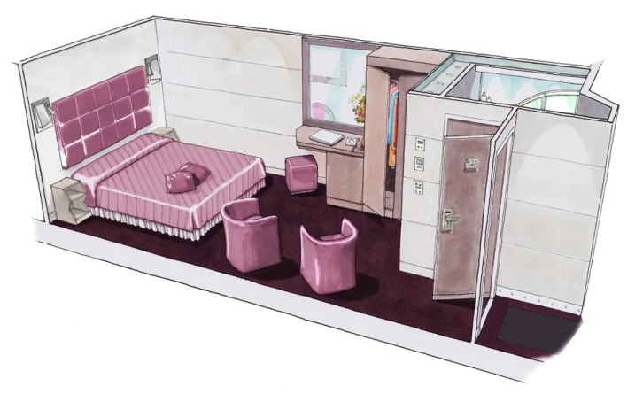 Deluxe Interior floor Plan