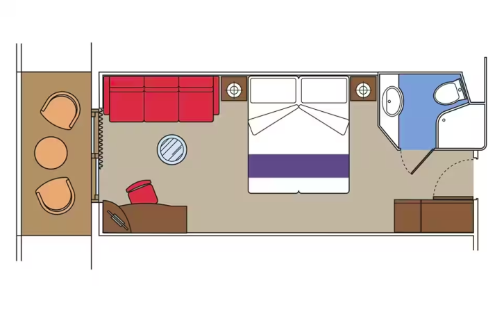 Balcony Guarantee floor Plan