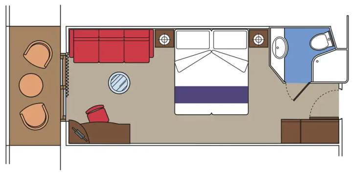 Premium Balcony floor Plan