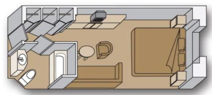 Ocean View: Partial Sea View floor Plan