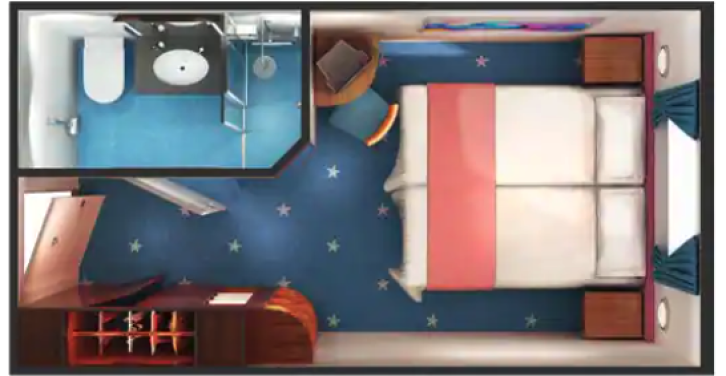 Sail Away Oceanview floor Plan