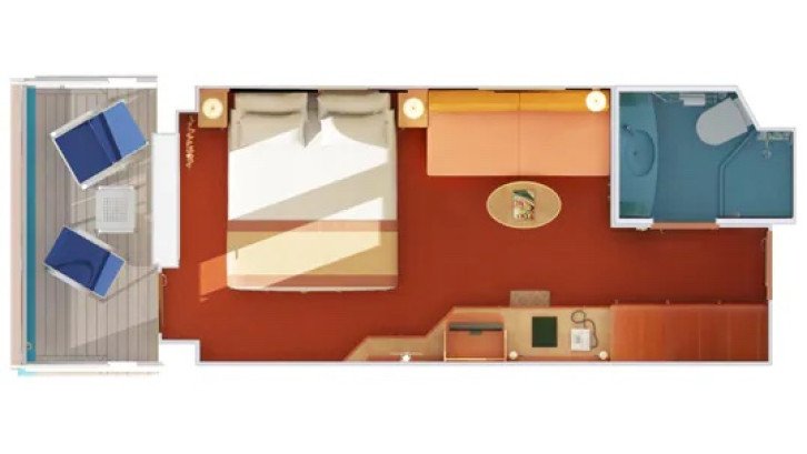 Balcony floor Plan