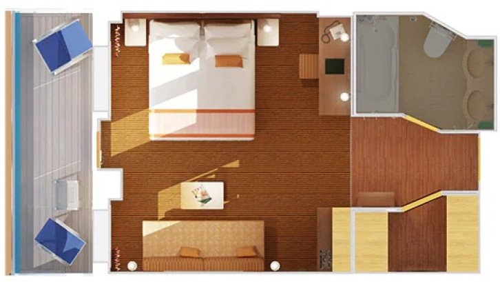 Ocean Suite floor Plan