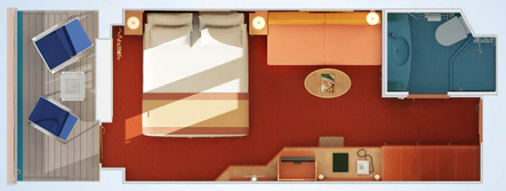 Balcony floor Plan