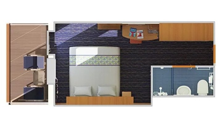 Balcony  floor Plan