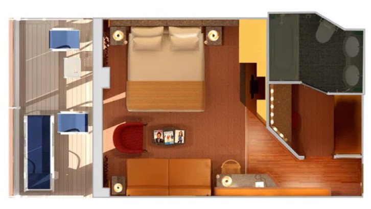 Ocean Suite floor Plan