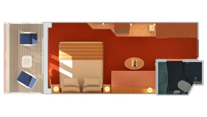 Balcony floor Plan