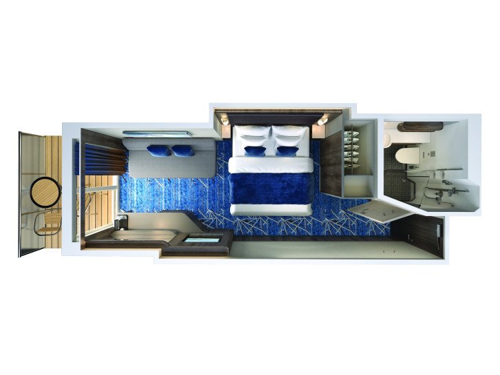 Balcony floor Plan