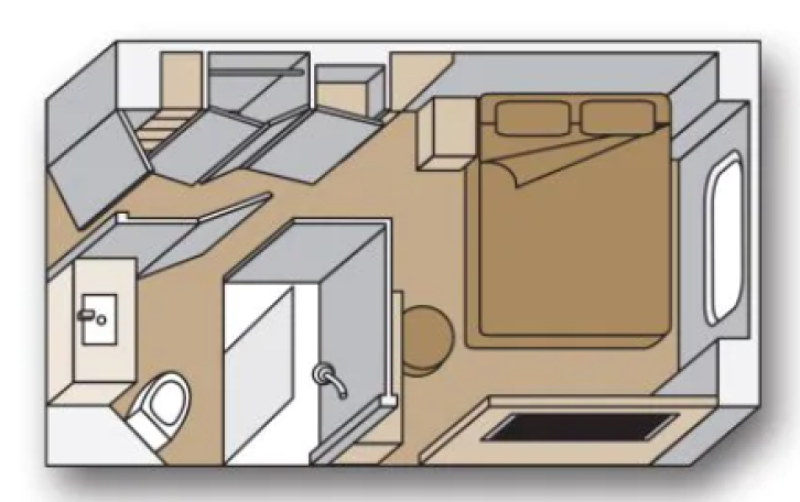 Single Ocean View floor Plan