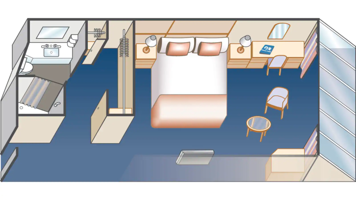 Premium Oceanview floor Plan