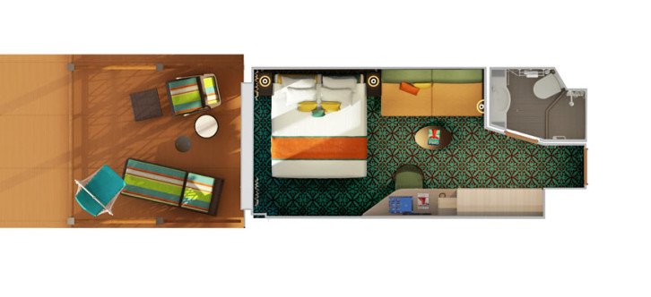 Havana Cabana  floor Plan