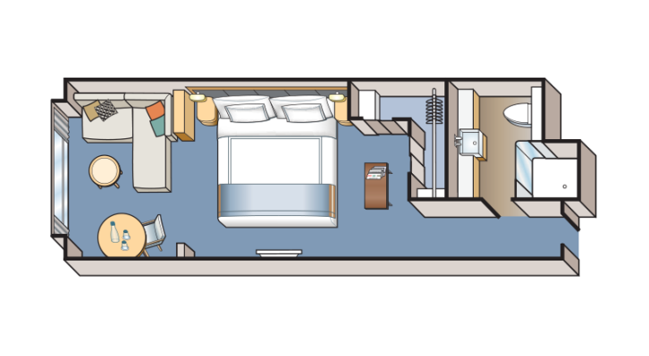Deluxe Nordic Balcony floor Plan