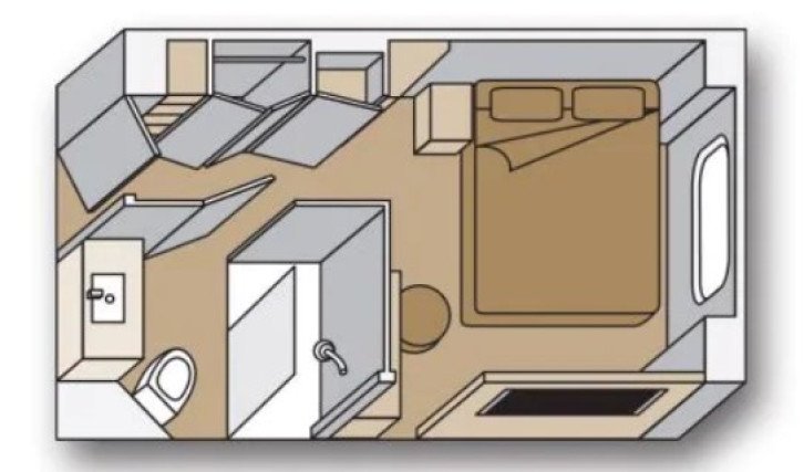 Single Ocean View floor Plan