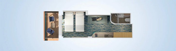 Balcony floor Plan