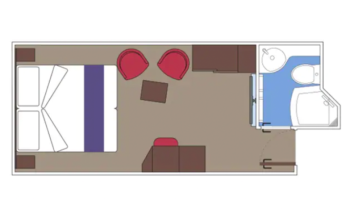 Studio Interior floor Plan