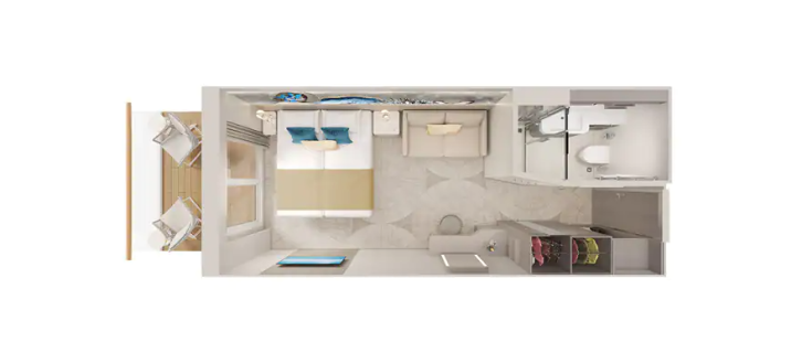 Sailaway Balcony floor Plan