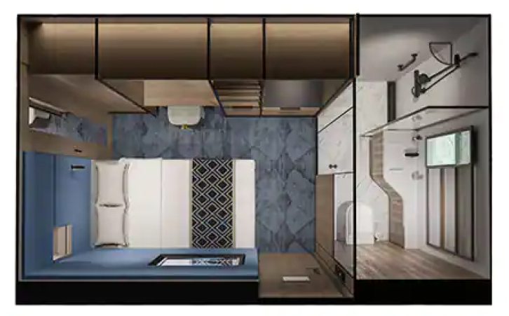 Studio floor Plan