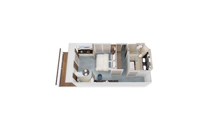 Serenity Suite floor Plan