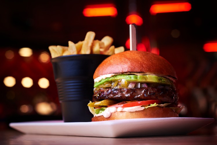 The Impossible&trade; burger in Razzle Dazzle