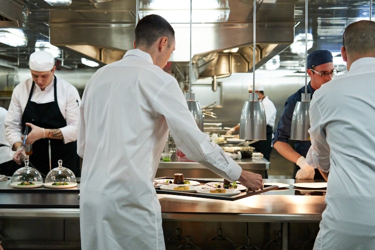 Staff in the Test Kitchen
