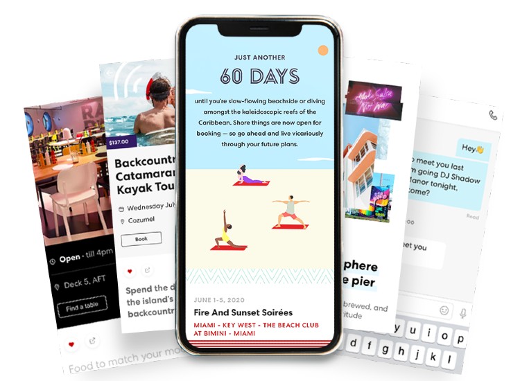 App on Virgin Voyages