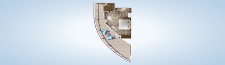 Terrazza Premium Vista Balcony floor Plan