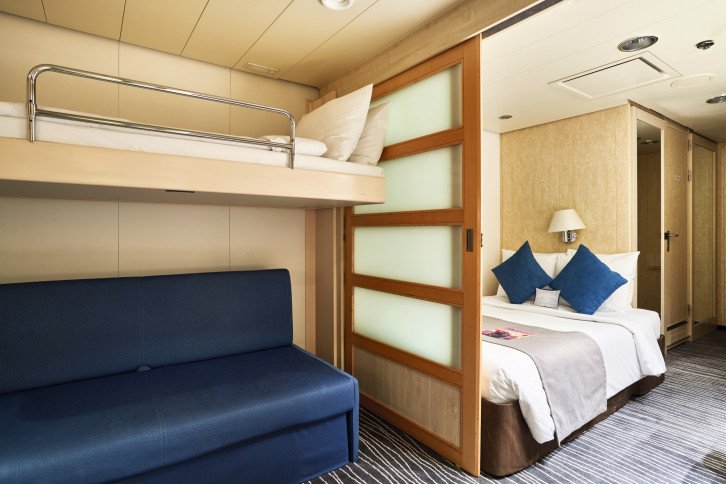 Family Inside Cabin