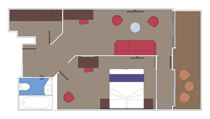 Grand Suite Aurea floor Plan